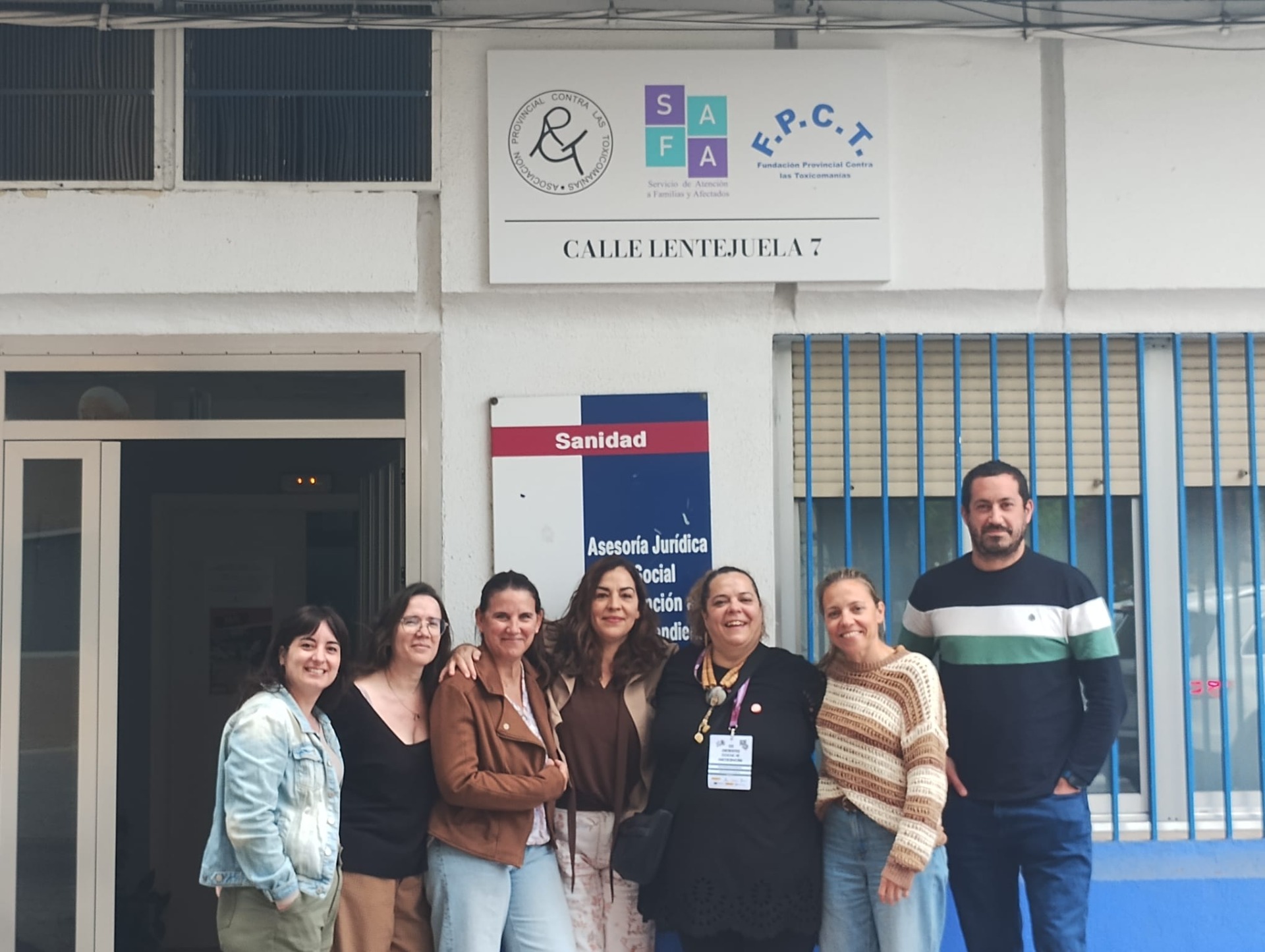 Visita de Mar González, presidenta de EAPN Castilla-La Mancha